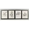 Image 1 : Collection of 4 Prints on Canvas