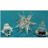 Image 1 : A Set of Christmas Swarovski including a 4" Star
