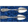 Image 1 : Pair of American Sterling Silver Serving Spoons