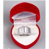 Image 1 : Ladies Custom Created Brushed Sterling Designer