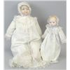Image 1 : Two Baby Dolls on Stands, Soft Bodies,