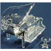 Image 1 : Swarovski Crystal Miniature Grand Piano with 1/2"