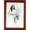 Image 1 : A Marian Anderson 1989 Framed and Matted Print