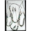 Image 1 : Collection of Four Native American Silver Beaded