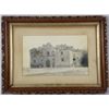 Image 1 : Framed and Matted Charcoal Dated Oct. 1892 of the