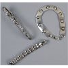 Image 1 : Collection of 3 Sterling Silver Bracelets,