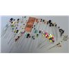 Image 1 : A Large Collection of Hat Pins including a 1920's