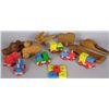 Image 1 : Wooden Toy lot with 2 Vintage Solid