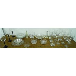 Large lot of Glassware including 24 + Piece