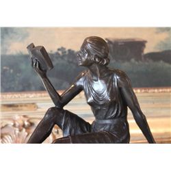 Librarian Bronze Sculpture