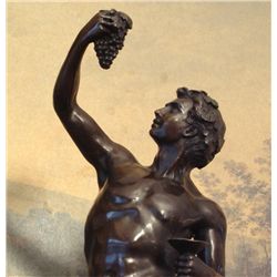 Magnificent Bronze Sculpture Bacchus