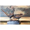 Image 4 : Pair of Pheasants Bronze Sculpture