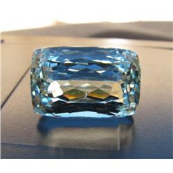 FINE LARGE NATURAL AQUAMARINE 15.55CT