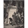 Image 1 : ORIGINAL Antique PRINT scene- ROME PLUNDERED BY T