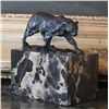 Image 2 : Outstanding Jaguar Bronze Sculpture