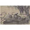Image 1 : Antique PRINT scene Gathering Moss on Berwick Bay