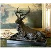 Image 3 : Huge Bronze Sculpture Resting Elk