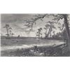 Image 1 : ORIGINAL Antique PRINT scene- MOUTH OF THE PASQUO