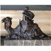 Image 1 : Camel and Rider Bronze Sculpture