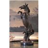 Image 3 : Gorgeous Bronze Sculpture Rearing Stallion