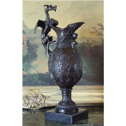 Bronze Dragon Urn