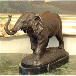 Unique Bronze Sculpture Elephant