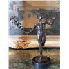 Image 2 : Superb Nude Mercury and Caduceus Bronze Sculpture
