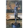 Image 6 : Superb Nude Mercury and Caduceus Bronze Sculpture