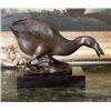 Image 2 : Delightful Duck Bronze Sculpture