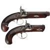 Image 1 : Two Deringer-Style Percussion Pocket Pistols