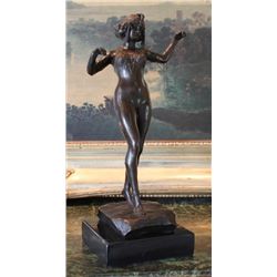 Fine Belly Dancer Bronze Sculpture