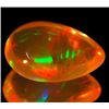 Image 2 : 1.04 Ct. Pear Cab Natural Gem Multi Color Opal Unh