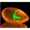Image 3 : 1.04 Ct. Pear Cab Natural Gem Multi Color Opal Unh