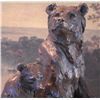 Image 2 : Glorious Bronze Sculpture Mother Bear & Cubs