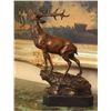 Image 2 : Impressive Bronze Sculpture Single Standing Elk