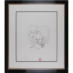 John Lennon and Yoko Ono