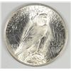 Image 2 : 1923 PEACE SILVER DOLLAR, MS-65 BLAST WHITE