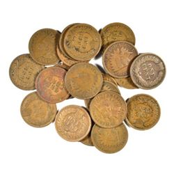 20-1909 INDIAN ONE CENT VG-VF