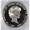 Princess Diana PATTERN platinum one hundred # coin  1 oz.