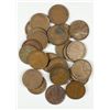 Image 1 : 28 1909-P VDB LINCOLN WHEAT CENTS, VG-XF