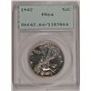 Image 1 : 1942 WALKING LIBERTY HALF DOLLAR PCGS PROOF 64 RATTLER HOLDER