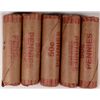 Image 1 : LINCOLN CENT CIRC ROLL LOT, ONE EACH 1916, 1917, 1918, 1919,  AND 1920