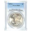 Image 1 : 1878-S MORGAN DOLLAR PCGS MS-64