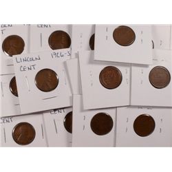 20-1926-S LINCOLN CENTS AVG CIRC