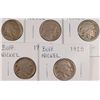 Image 1 : 5-1925 BUFFALO NICKELS AVG CIRC
