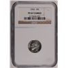 Image 1 : 1955 PROOF ROOSEVELT DIME NGC PF 67 CAMEO