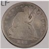 Image 1 : 1861 SEATED HALF DOLLAR GOOD