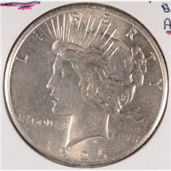 1926 PEACE DOLLAR AU 55