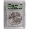 Image 1 : 1995 SILVER AMERICAN EAGLE ICG MS69