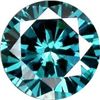 Image 1 : EYE CLEAN 0.20 CT BLUE DIAMOND SPARKLING (SI) COLUMBIA BLUE DIAMOND